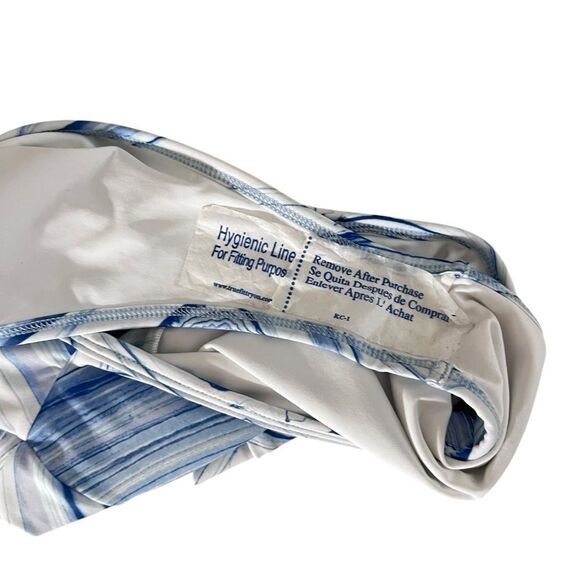 L Space Marbled Hi Waisted Bitsy Cut Bikini Bottoms - Picture 3 of 6